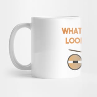 What Are You Looking At Eyes Mug